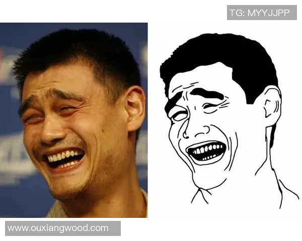 姚明速写表情展现篮球巨星的内心世界与情感波动